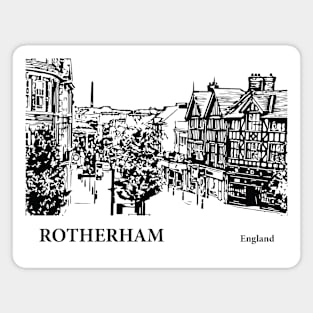 Rotherdam England Magnet